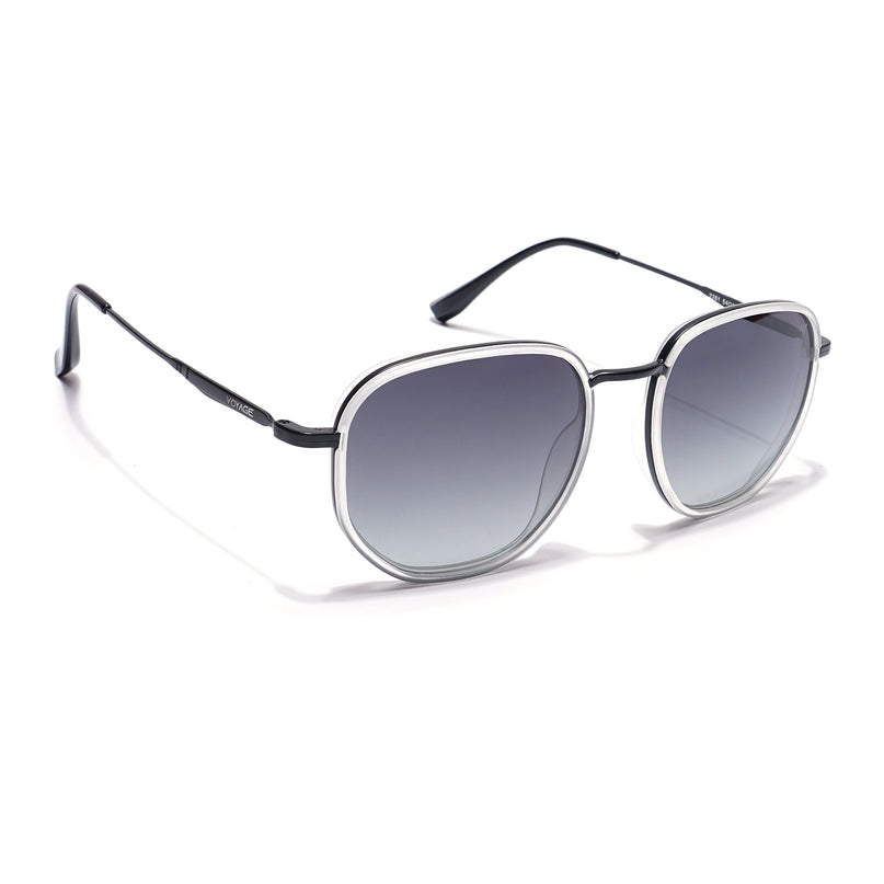 Voyage Select Square Polarized Sunglasses (Grey Lens | Grey & Black Frame - SLPMG5990)