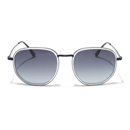 Voyage Select Square Polarized Sunglasses (Grey Lens | Grey & Black Frame - SLPMG5990)