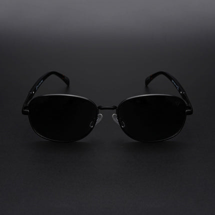 Dash | Black Unisex Polarized Sunglasses | Black Lens - PMG5847