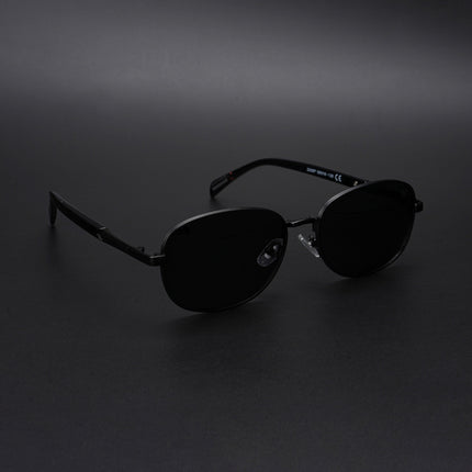 Dash | Black Unisex Polarized Sunglasses | Black Lens - PMG5847