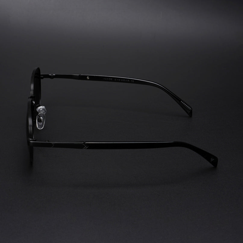 Dash | Black Unisex Polarized Sunglasses | Black Lens - PMG5847