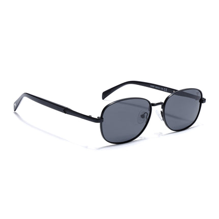 Dash | Black Unisex Polarized Sunglasses | Black Lens - PMG5847