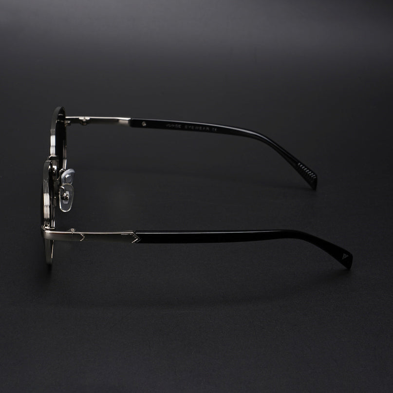Dash | Silver Unisex Polarized Sunglasses | Black Lens - PMG5848