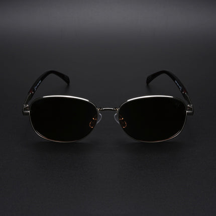 Dash | Silver Unisex Polarized Sunglasses | Brown Lens - PMG5849