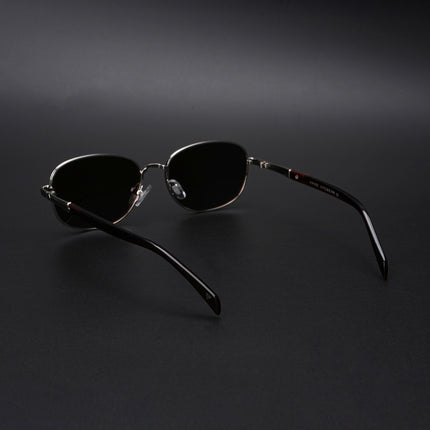 Dash | Silver Unisex Polarized Sunglasses | Brown Lens - PMG5849