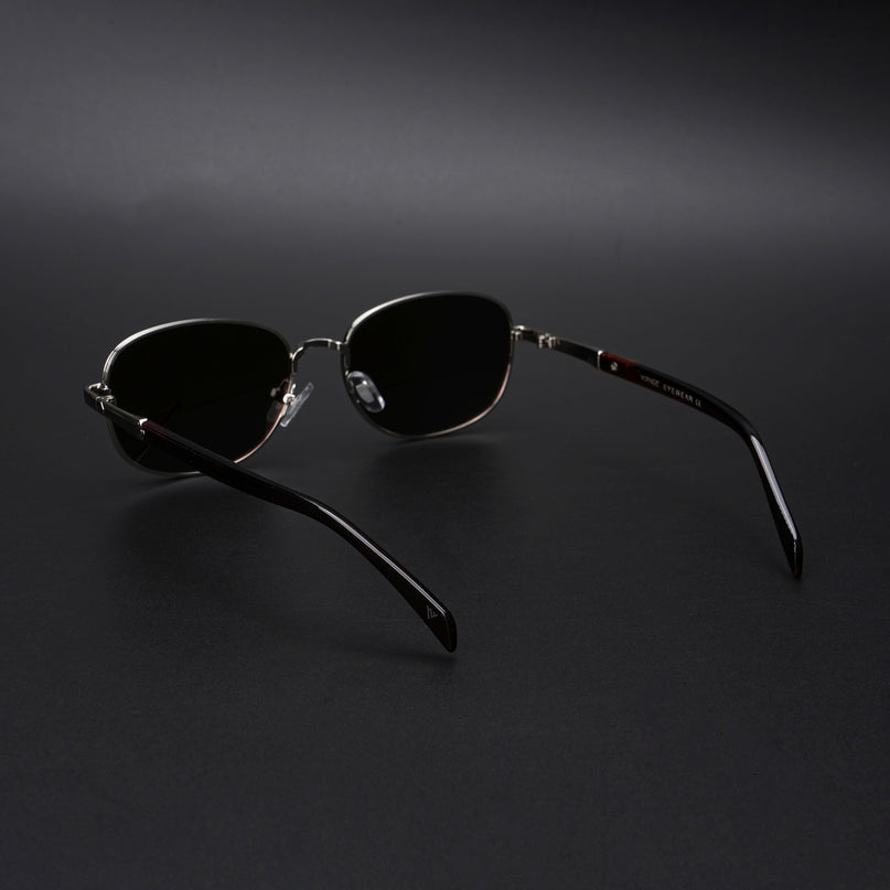 Dash | Silver Unisex Polarized Sunglasses | Brown Lens - PMG5849