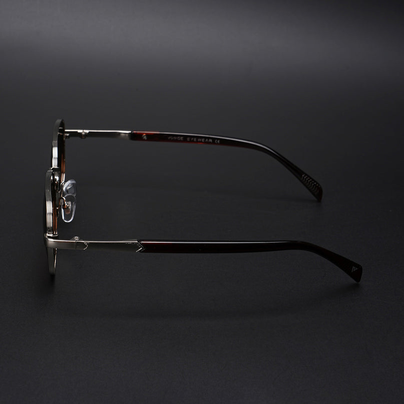 Dash | Silver Unisex Polarized Sunglasses | Brown Lens - PMG5849
