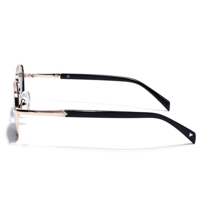 Dash | Gold Unisex Polarized Sunglasses | Black Lens - PMG5850