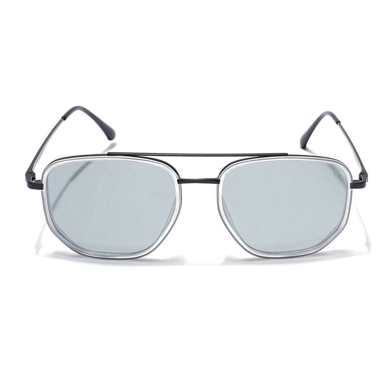 Voyage Select Square Polarized Sunglasses (Grey Lens | Grey & Black Frame - SLPMG5966)
