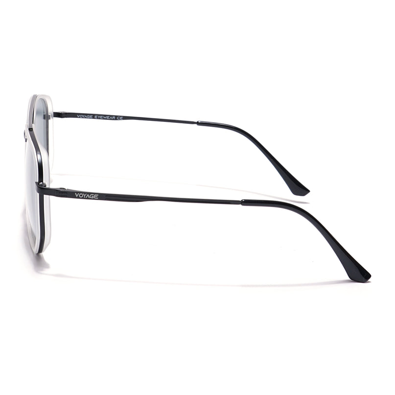 Voyage Select Square Polarized Sunglasses (Grey Lens | Grey & Black Frame - SLPMG5966)