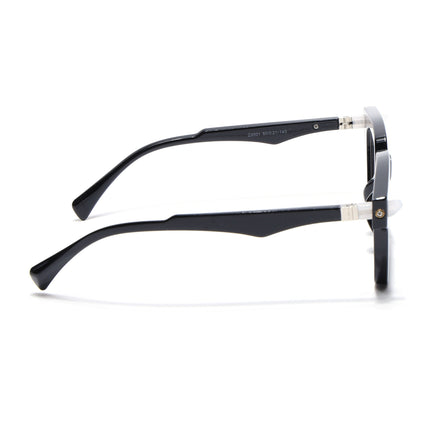 Voyage Goat Shine Black Square Eyeglasses for Men & Women - MG4877-C1