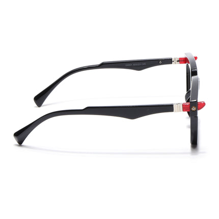 Voyage Goat Shine Black Square Eyeglasses for Men & Women - MG4878-C2