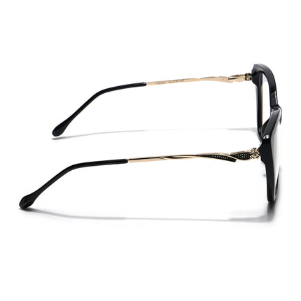 Voyage Glam Black Cateye Eyeglasses for Women - MG5611-C1