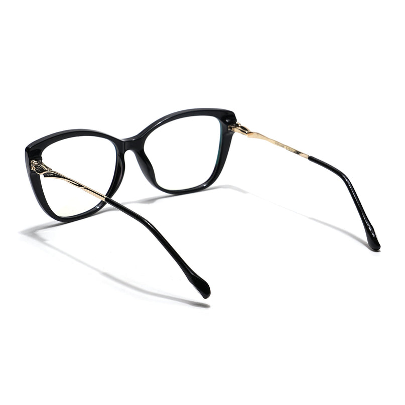Voyage Glam Black Cateye Eyeglasses for Women - MG5611-C1