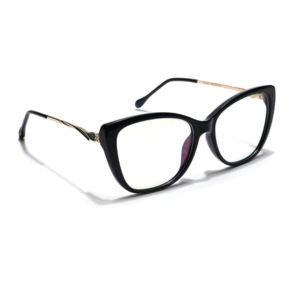 Voyage Glam Black Cateye Eyeglasses for Women - MG5611-C1