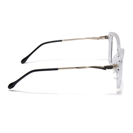 Voyage Glam Transparent Cateye Eyeglasses for Women - MG5612-C2