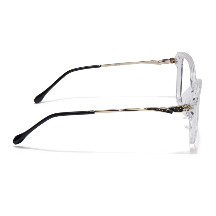 Voyage Glam Transparent Cateye Eyeglasses for Women - MG5612-C2