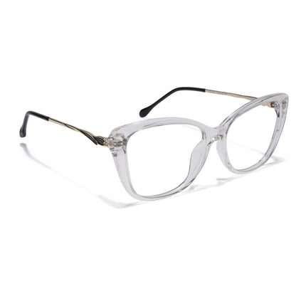 Voyage Glam Transparent Cateye Eyeglasses for Women - MG5612-C2