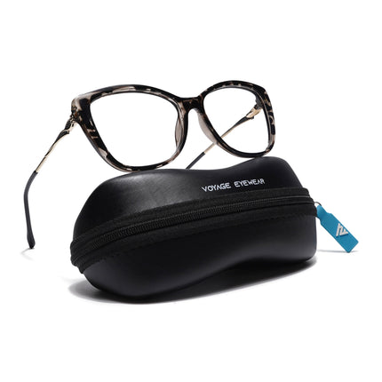 Voyage Glam Demi Black Cateye Eyeglasses for Women - MG5613-C3