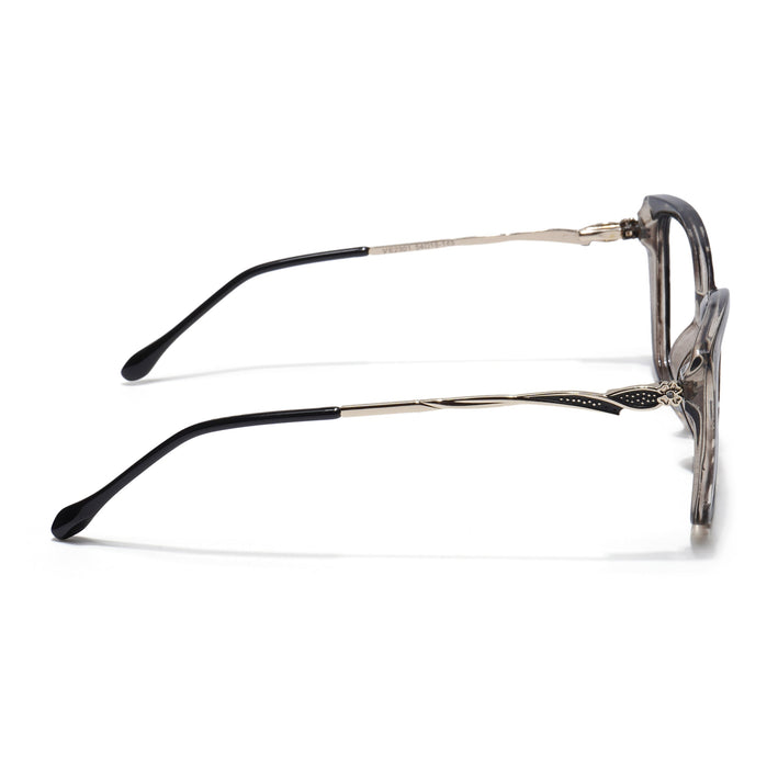 Voyage Glam Demi Black Cateye Eyeglasses for Women - MG5613-C3