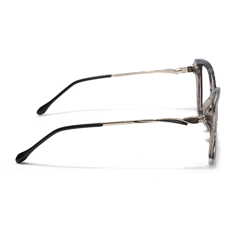 Voyage Glam Demi Black Cateye Eyeglasses for Women - MG5613-C3