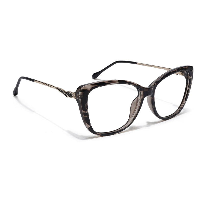 Voyage Glam Demi Black Cateye Eyeglasses for Women - MG5613-C3