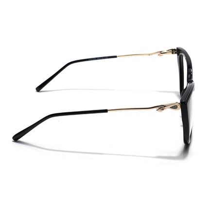 Voyage Glam Black Cateye Eyeglasses for Women - MG5614-C1