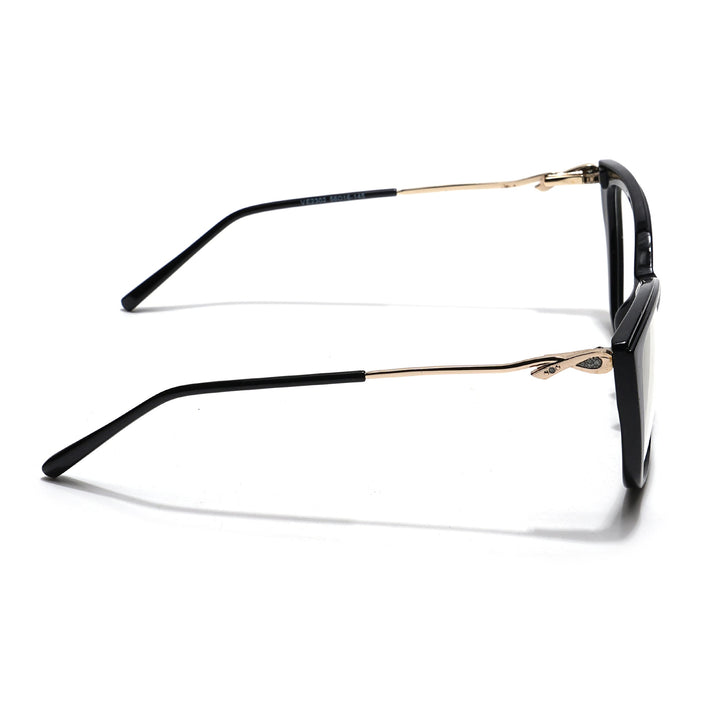 Voyage Glam Black Cateye Eyeglasses for Women - MG5614-C1