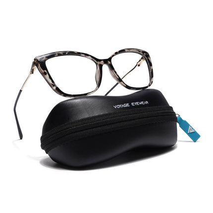 Voyage Glam Demi Black Cateye Eyeglasses for Women - MG5616-C3