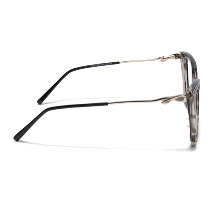 Voyage Glam Demi Black Cateye Eyeglasses for Women - MG5616-C3