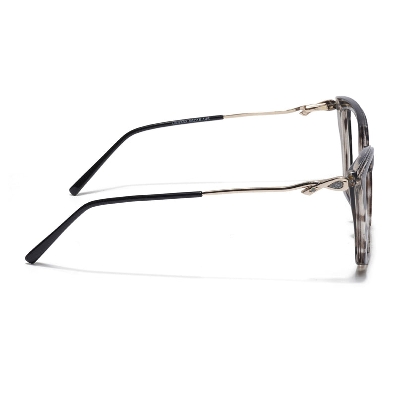 Voyage Glam Demi Black Cateye Eyeglasses for Women - MG5616-C3