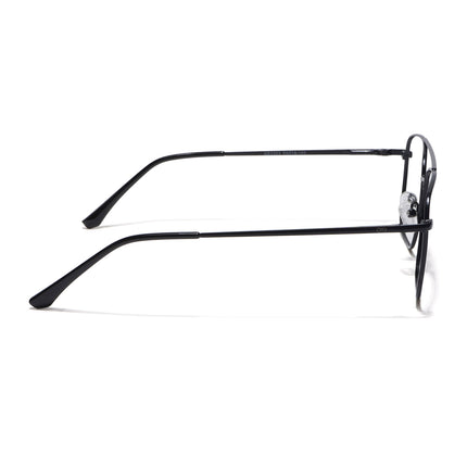 Goeye Thin Black Wayfarer Eyeglasses for Men & Women - GE1800-C1