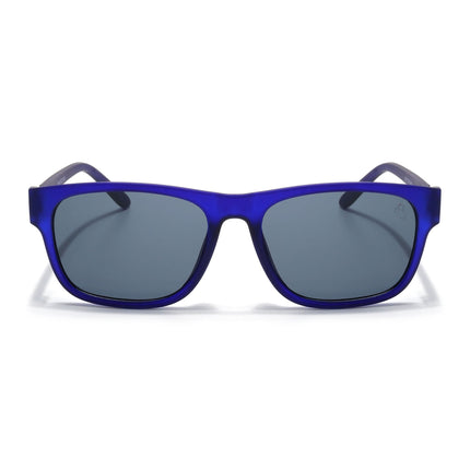 Eyejack Blue Wayfarer Sunglasses for Men & Women (2313CL1036)