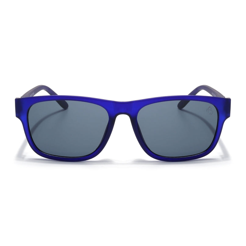 Eyejack Blue Wayfarer Sunglasses for Men & Women (2313CL1036)