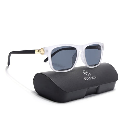 Eyejack Grey Wayfarer Sunglasses for Men & Women (2313CL1037)