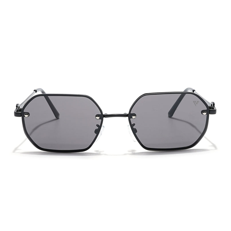 Black Rectangle Sunglasses - MG4498