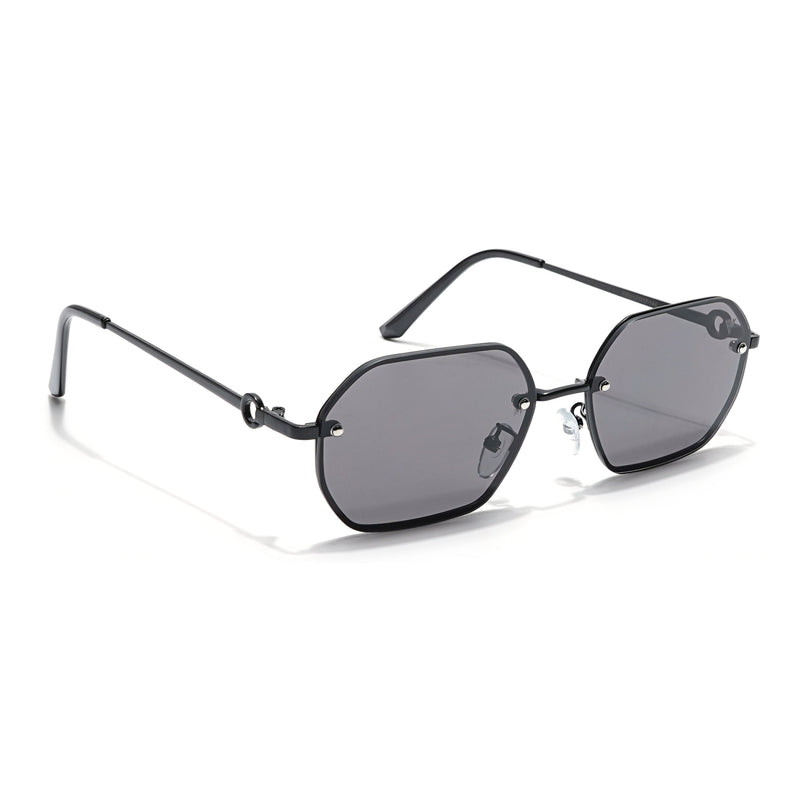 Black Rectangle Sunglasses - MG4498