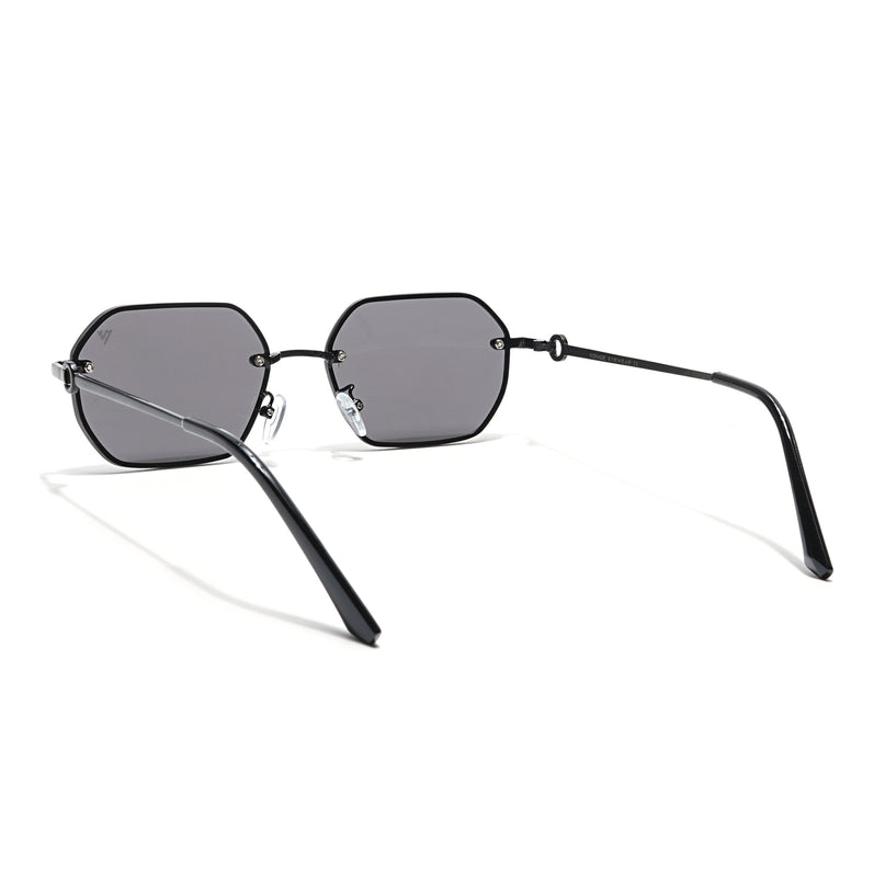 Black Rectangle Sunglasses - MG4498