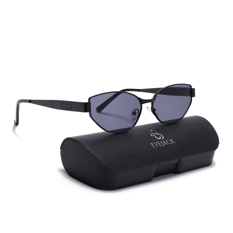 DIVA - Black Cateye Sunglasses for Women (2319CL2173)