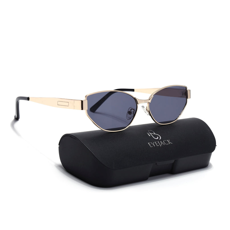 DIVA - Golden Cateye Sunglasses for Women (2319CL2175)