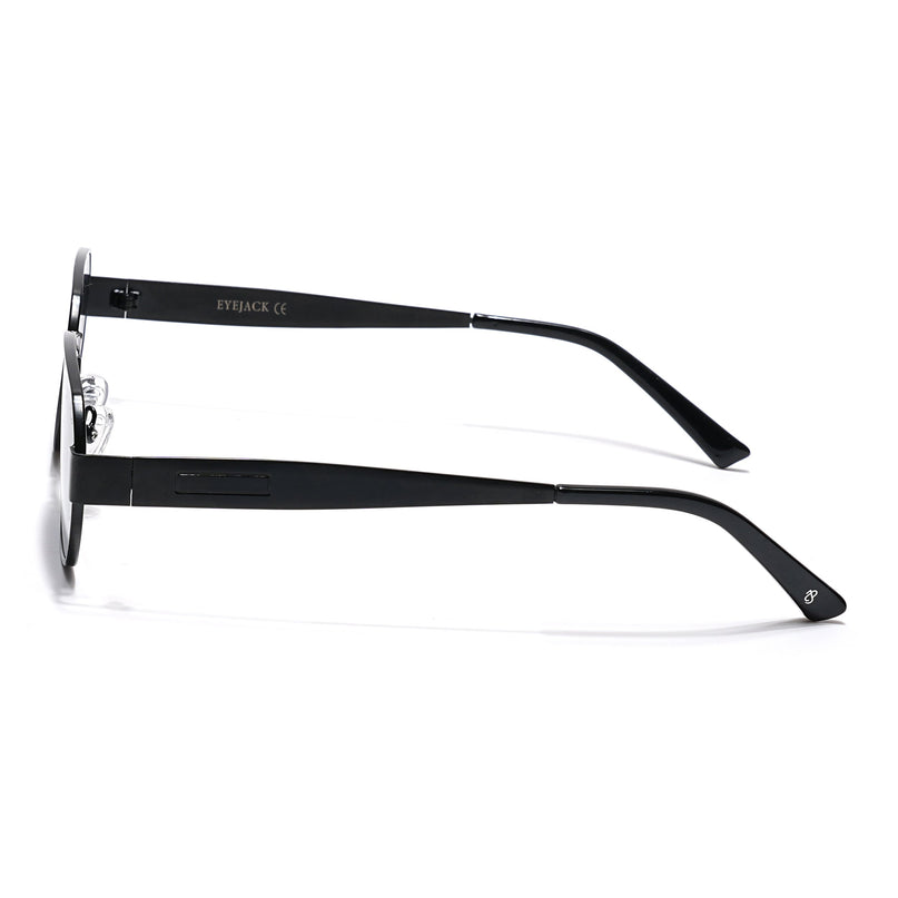 Alpha - Black Rectangle Sunglasses (2320CL2177)