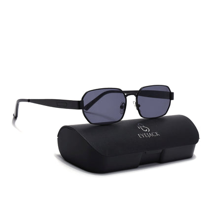 Alpha - Black Rectangle Sunglasses (2320CL2177)