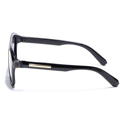 Ridge | Shine Black Wayfarer Polarized Sunglasses - PMG4346