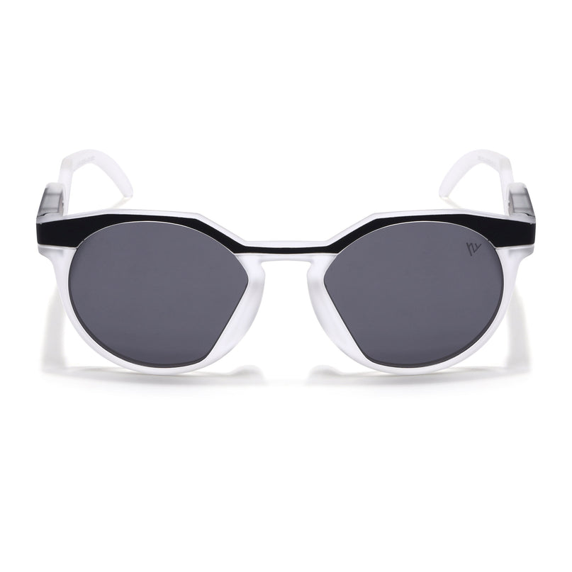 Radar | Matt Black & Transparent Polarized Sunglasses | Black Lens - PMG6564
