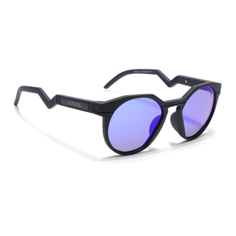 Radar | Black Polarized Sunglasses | Blue Lens - PMG6567
