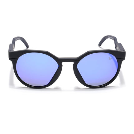 Radar | Black Polarized Sunglasses | Blue Lens - PMG6567