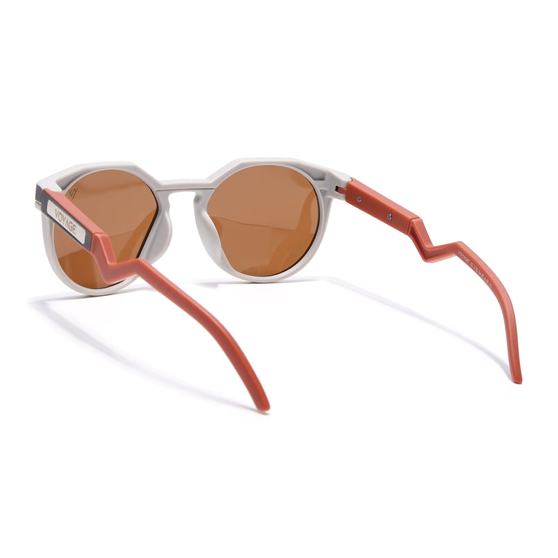 Radar | Brown & Cream Polarized Sunglasses | Brown Lens - PMG6568