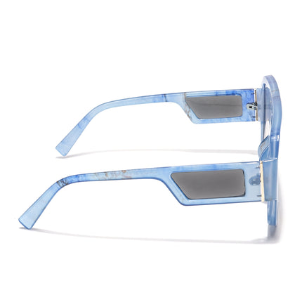 Wayfarer Blue & Brown Sunglasses - MG4103
