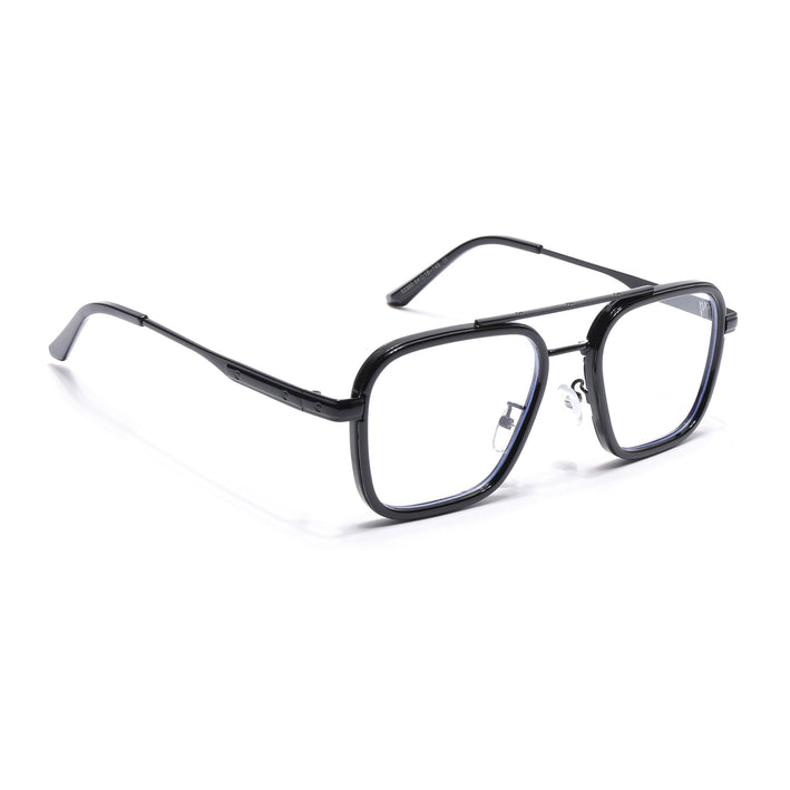 Voyage Maverick Black Wayfarer Eyeglasses for Men & Women - MG5080-C2