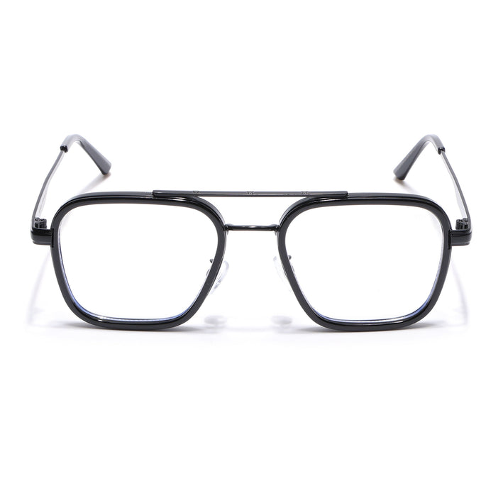 Voyage Maverick Black Wayfarer Eyeglasses for Men & Women - MG5080-C2